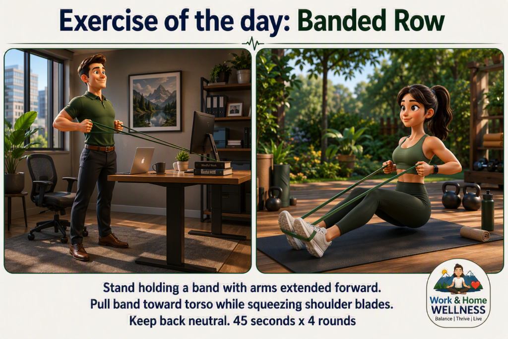 Home banded rows