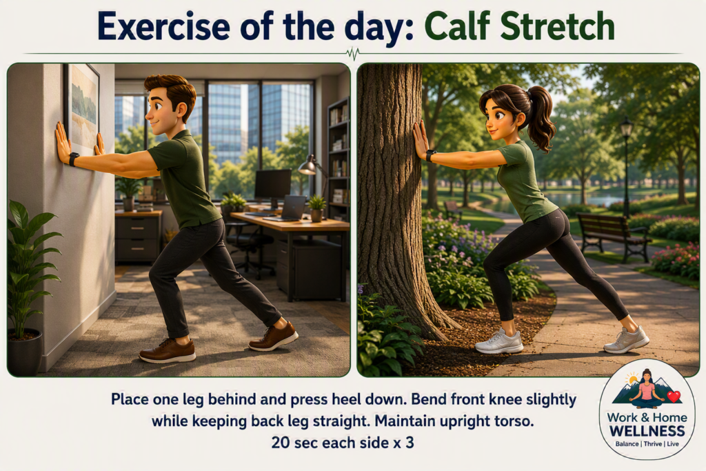 calf stretch
