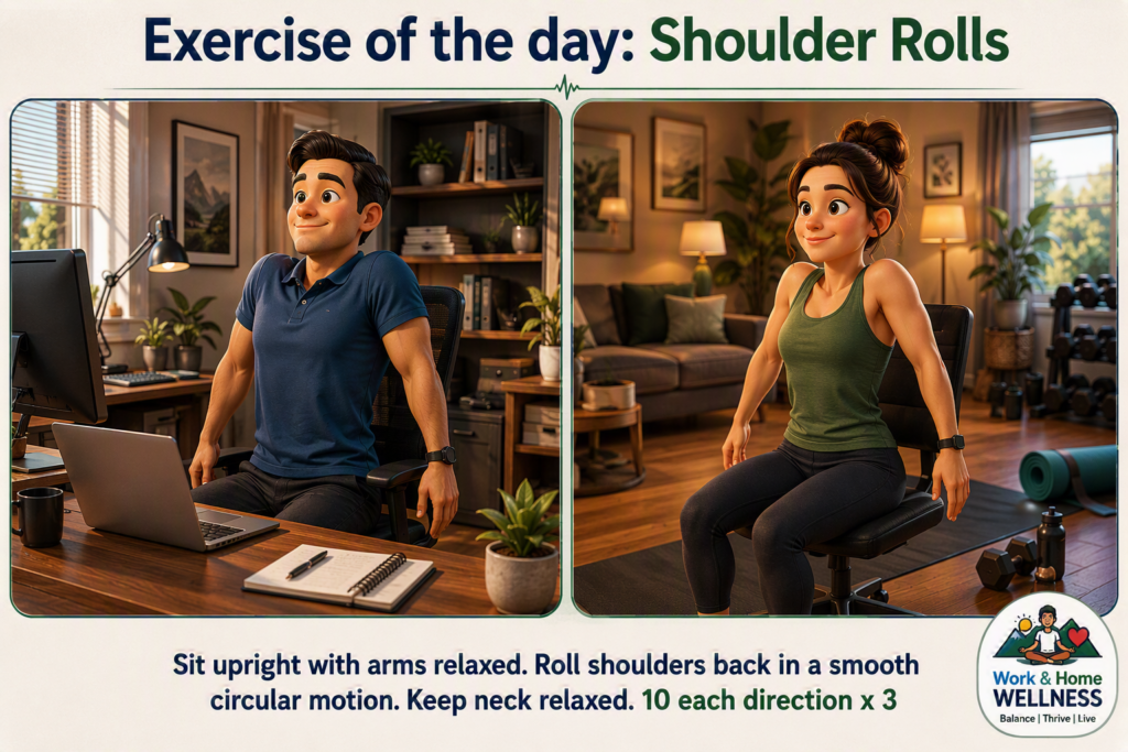 Home shoulder rolls